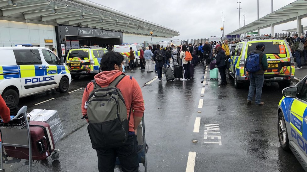 London Heathrow airport: Terminal 2 evacuated over suspicious item