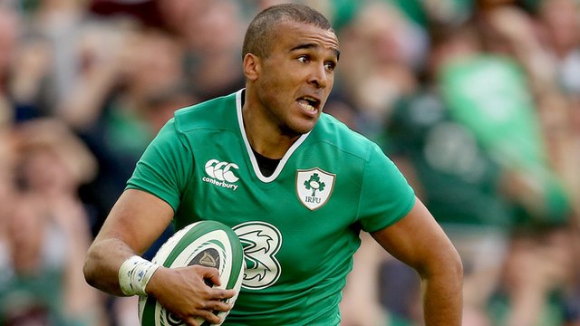 Simon Zebo impressed in his full-back outing for Ireland in Saturday's 28-22 victory over Scotland