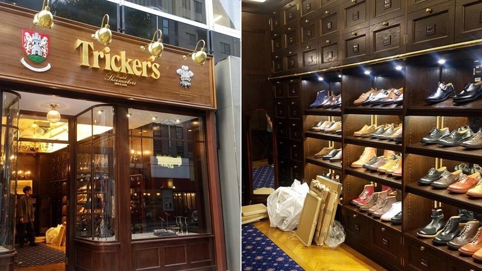 Shoe firm Tricker's opens Tokyo store 