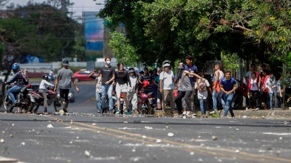 Protestas en Nicaragüa