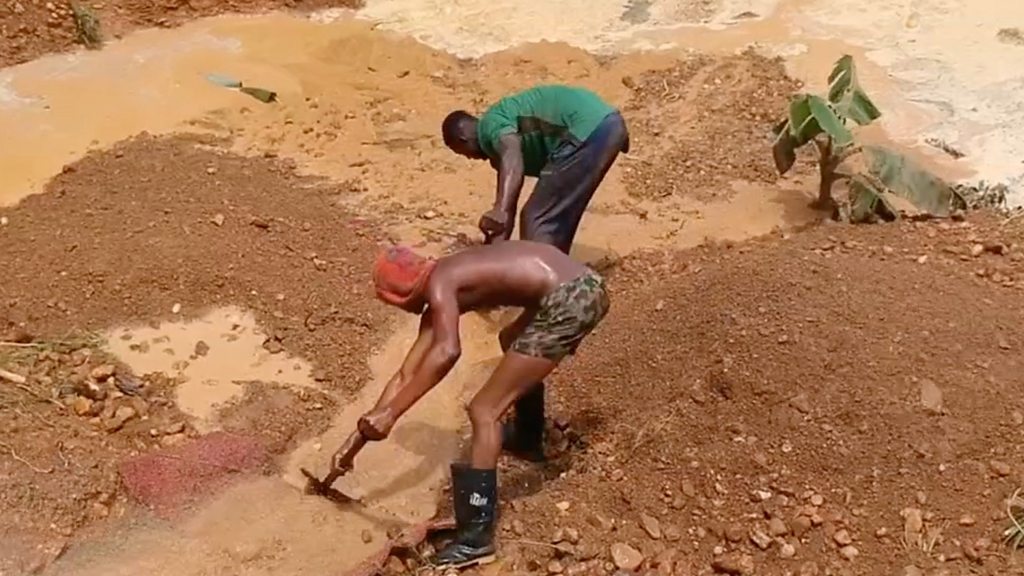 The illegal gold mines killing rivers and livelihoods in Ghana