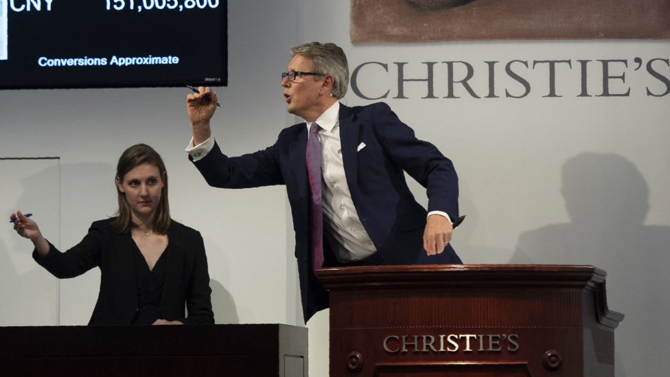 Subasta en Christie's.