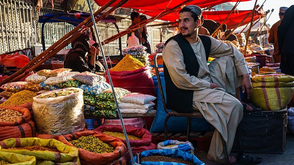 Kandahar'da bir tüccar