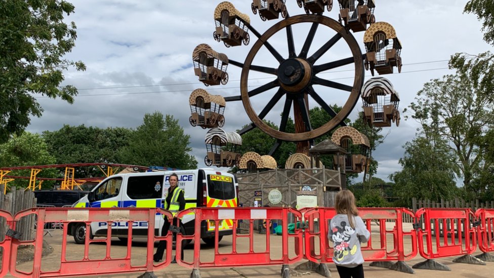 Flamingo Land theme park worker injured on ride - BBC News