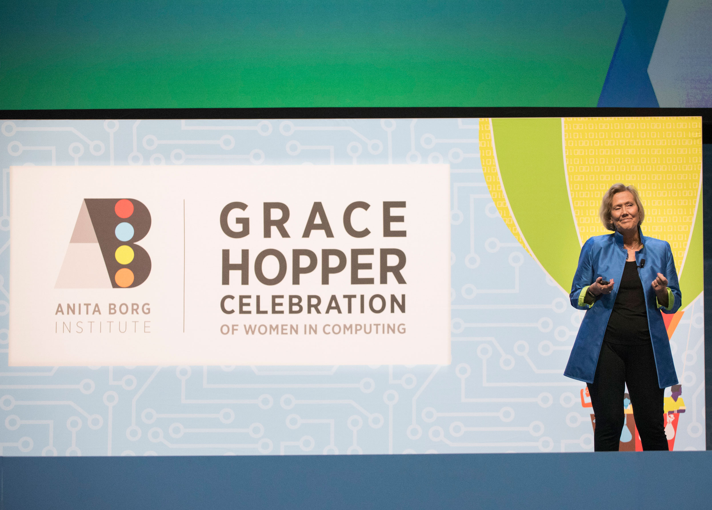 Телли Уитни, генеральный директор и президент Института Аниты Борг, соучредитель Grace Hopper Celebration