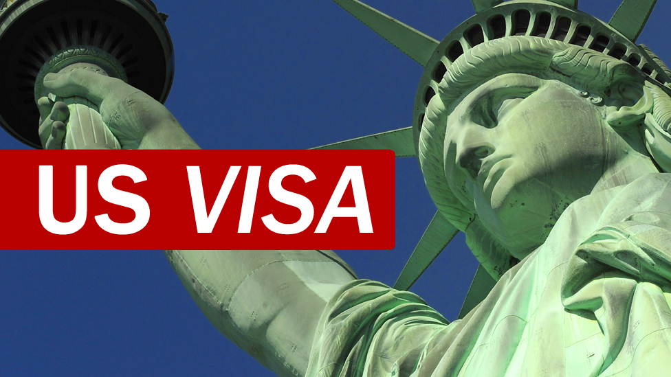 página web para visas a EEUU