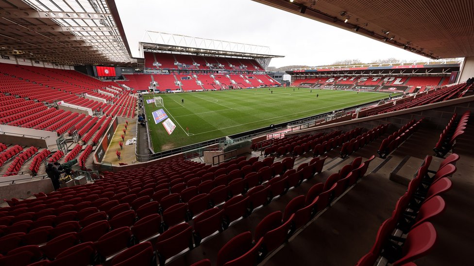 Covid-19: Bristol City's Ashton Gate Stadium planned as vaccination HQ -  BBC News