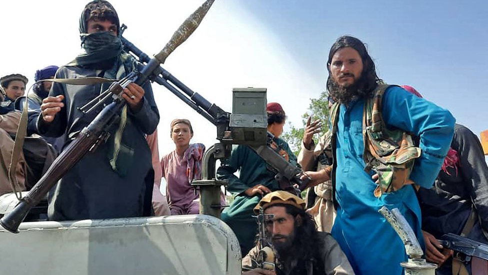 Taliban fighters face little opposition from Afghan security forces
