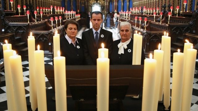 Westminster Abbey memorial service