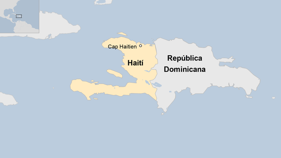 Mapa Haití