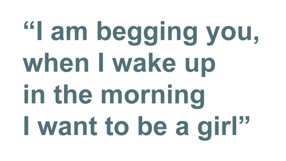 Цитата: Прошу вас, когда я просыпаюсь утром, я хочу быть девушкой