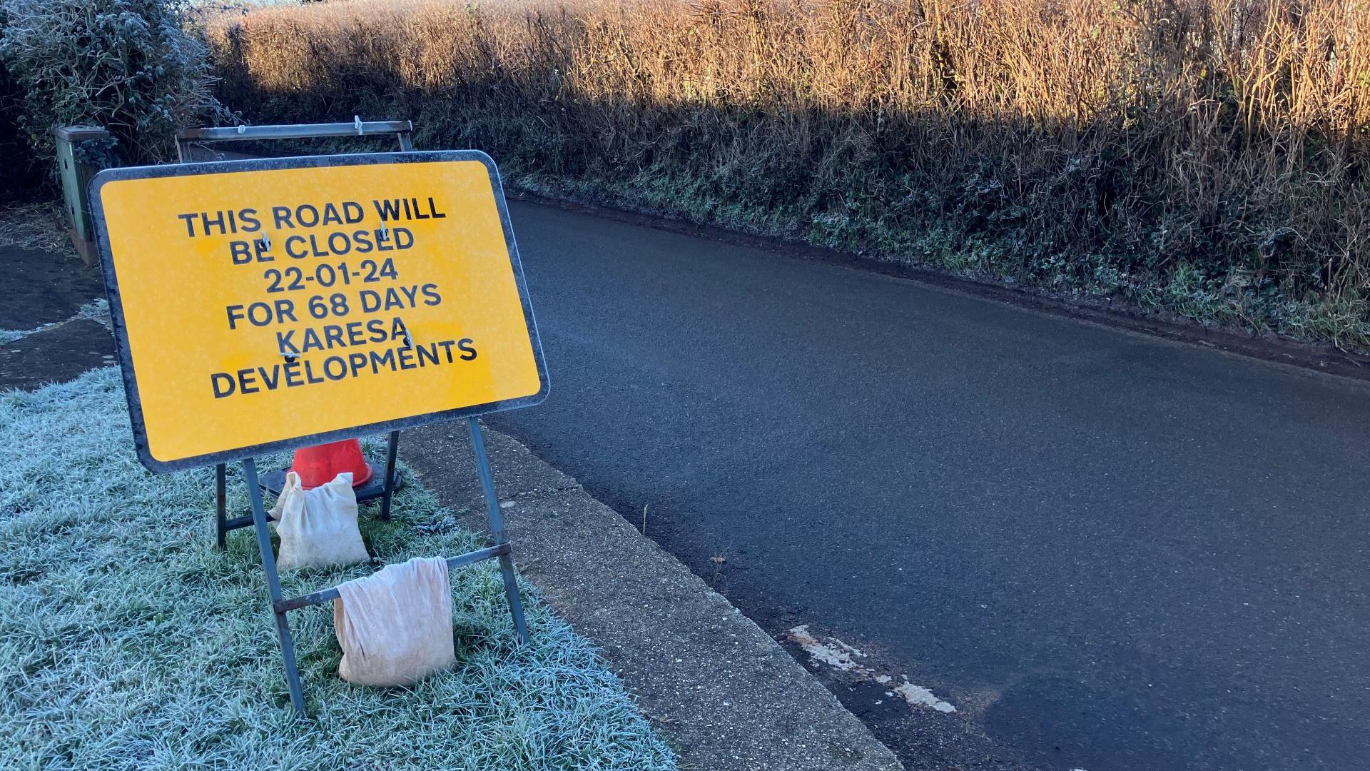 Somerset road closure sends villagers on 13 mile diversion