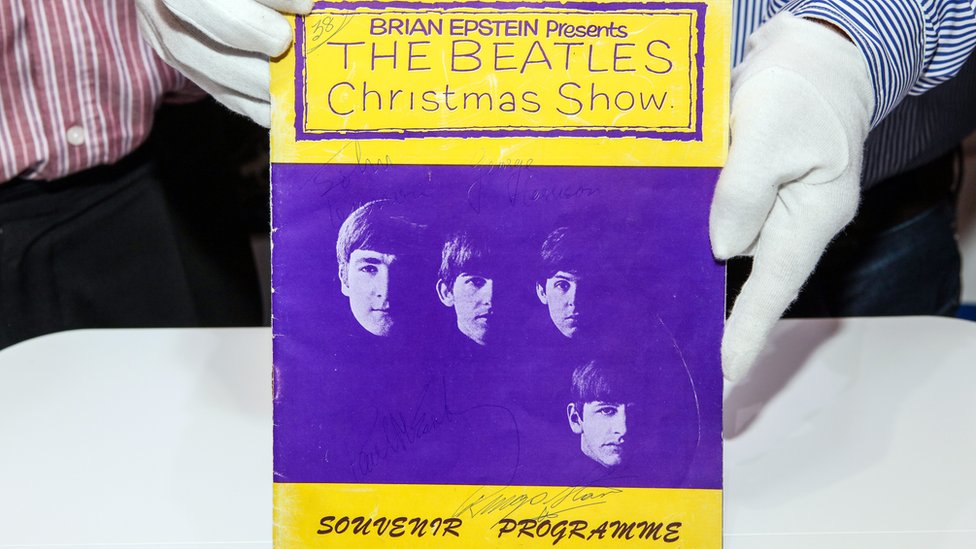 Программа рождественского шоу Beatles