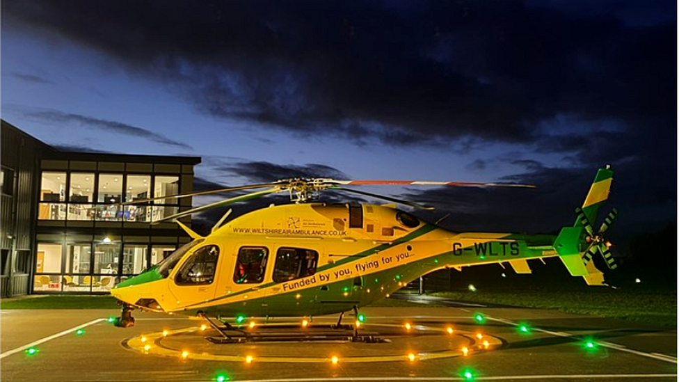 Вертолет санитарной авиации Уилтшира