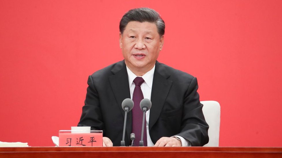 Председатель КНР Си Цзиньпин, также генеральный секретарь ЦК Коммунистической партии Китая и председатель Центрального военного совета,