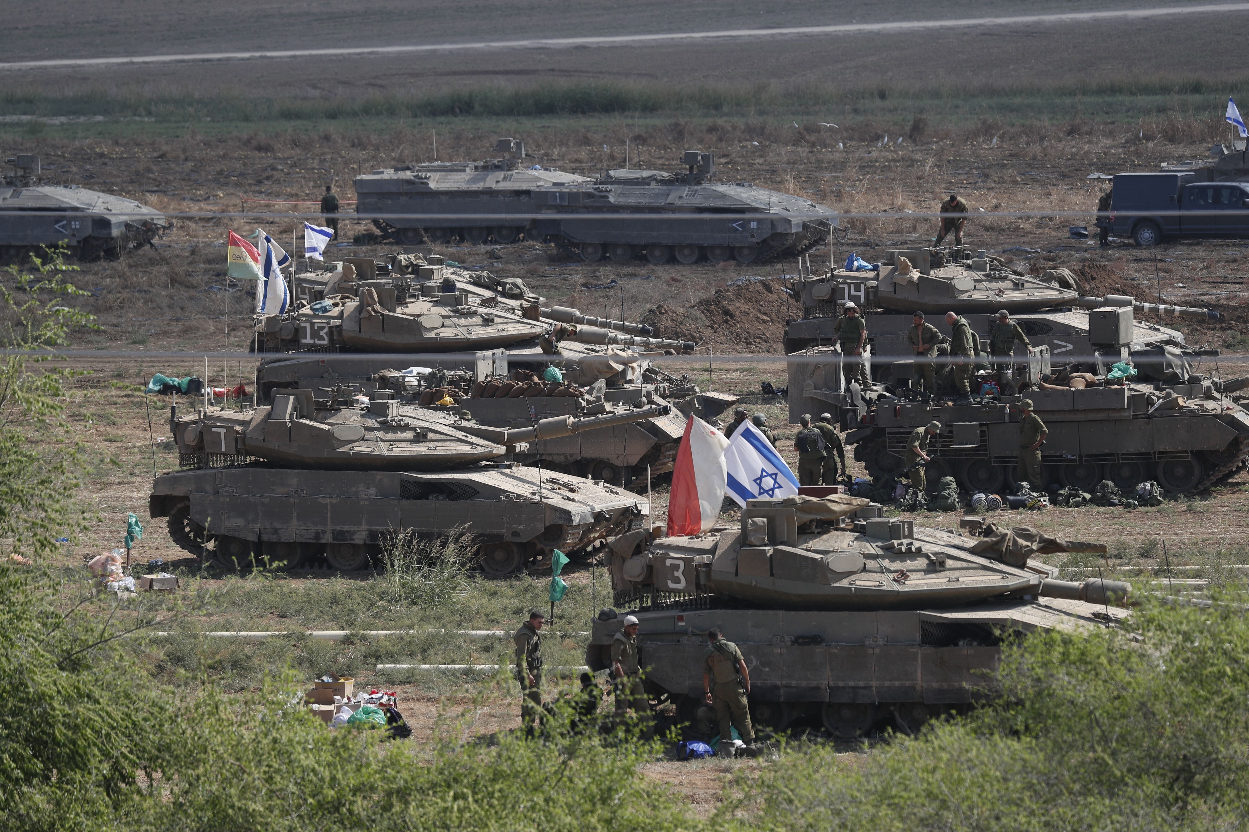 以色列軍隊攻入加沙  世界新闻