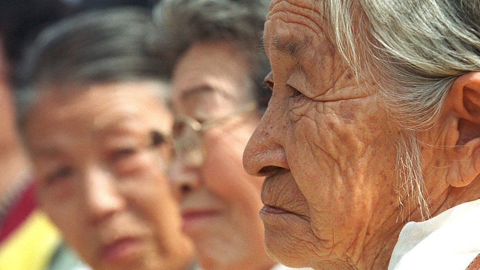 Ancianos en Japón