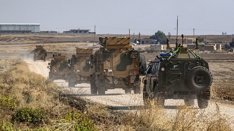 Rusya ve Türkiye orduları, Suriye'nin kuzeyinde ortak devriye görevi yürütüyor