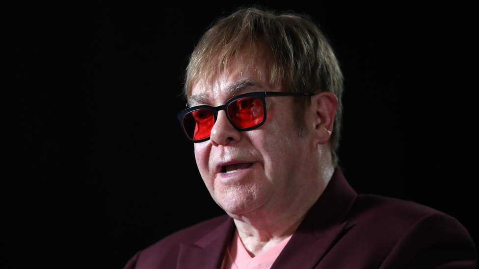 Sir Elton John urges social media boycott over hate speech