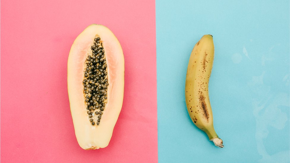 papaya y banana