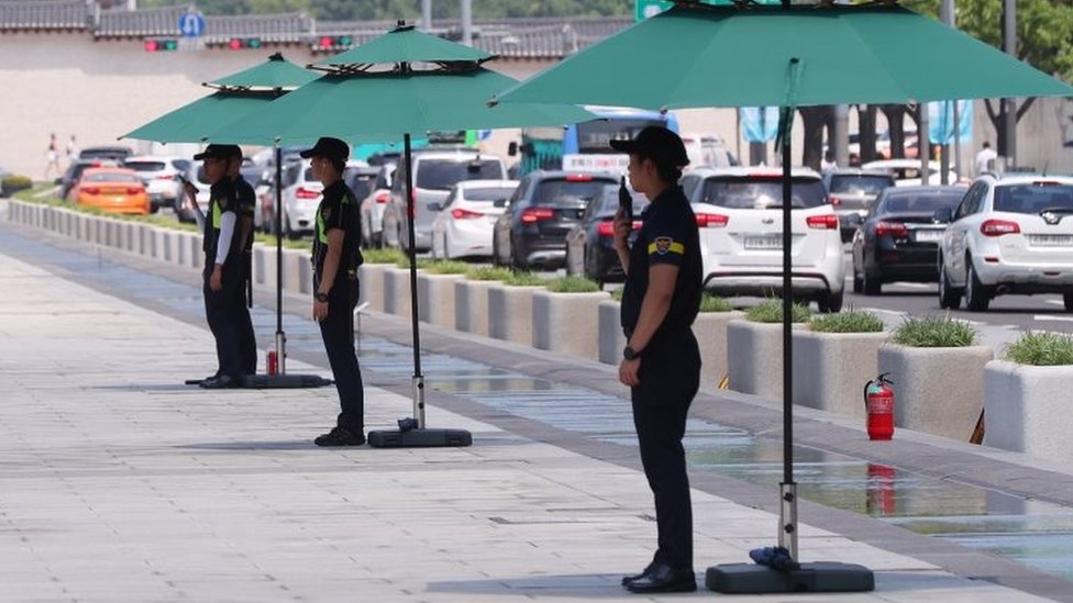 korea selatan, suhu