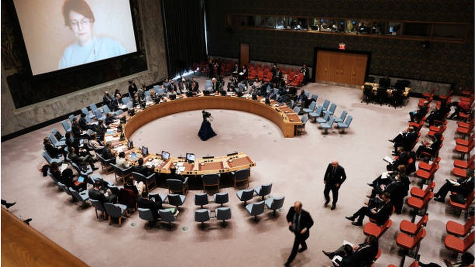 اجتماع لمجلس الأمن الدولي