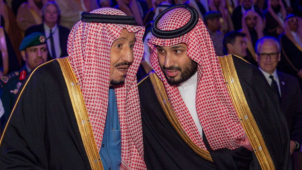 Raja Salman dan putranya