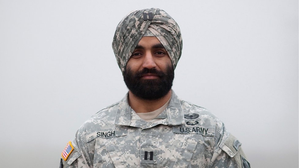 Sikh soldier wins right to wear turban in US army - BBC News