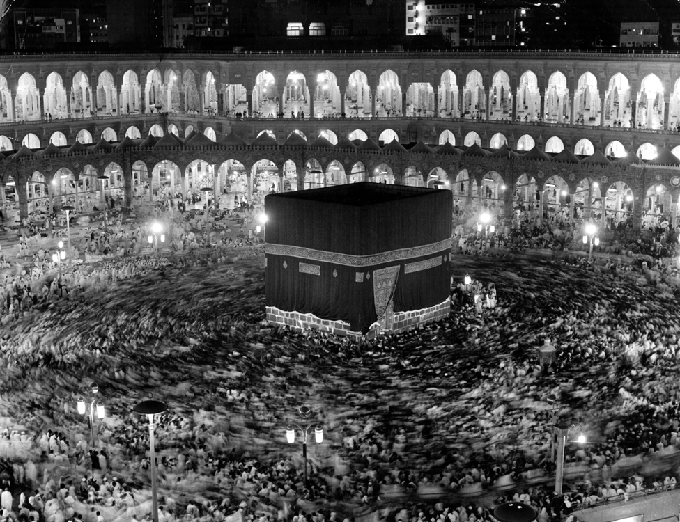 La Kaaba en 1971.