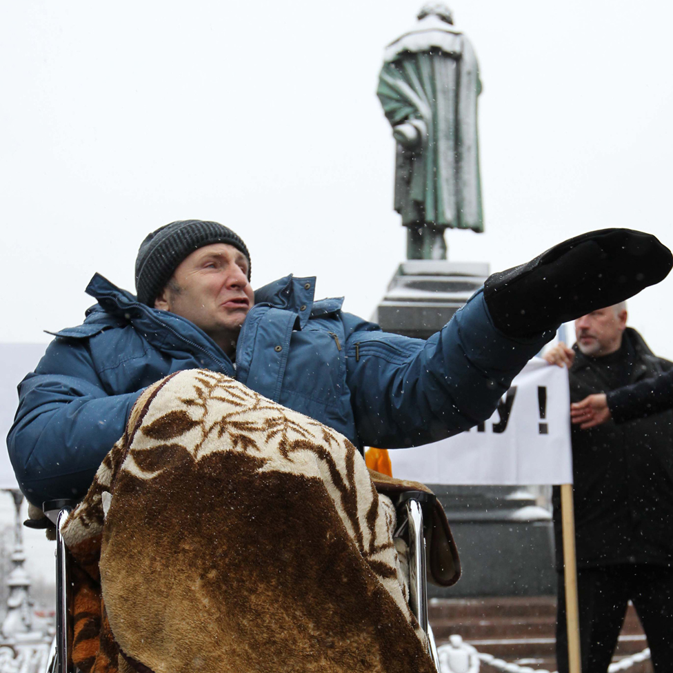 Beketov murió de un ataque cardíaco unos pocos años después de ser brutalmente agredido. Mikhail Beketov