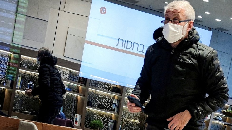 Roman Abramovich en el aeropuerto de Tel Aviv