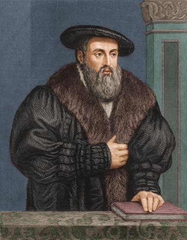 Oil portrait of Johannes Kepler