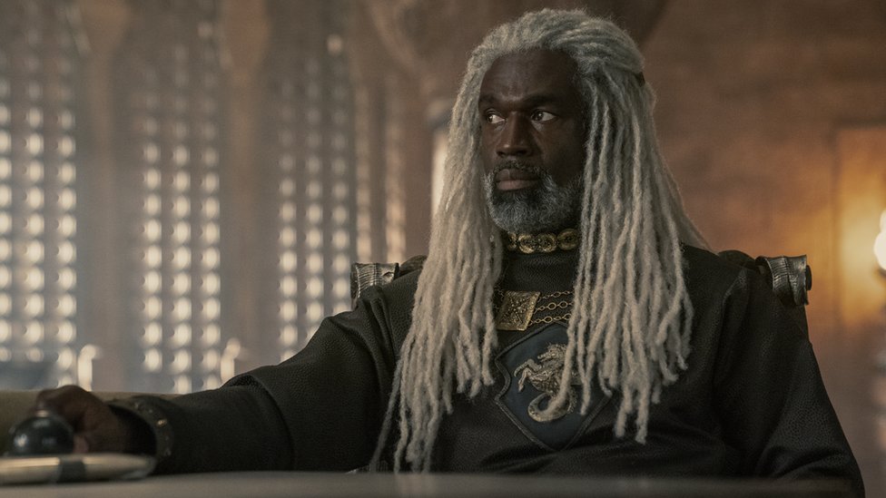 Steve Toussaint plays Lord Corlys Velaryon in House of the Dragon