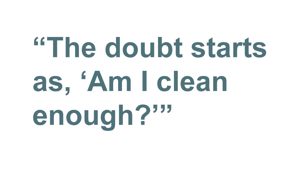 Цитата: Я слишком хорошо знаю, что сомнения начинаются со слов: «Достаточно ли я чист?»