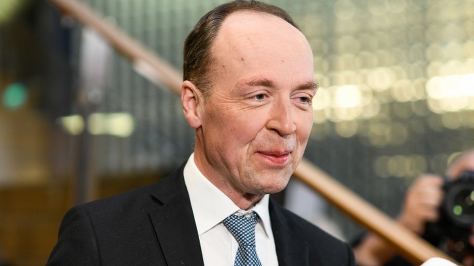 Юсси Халла-ахо, лидер партии финнов, 14 апреля 2019 г.