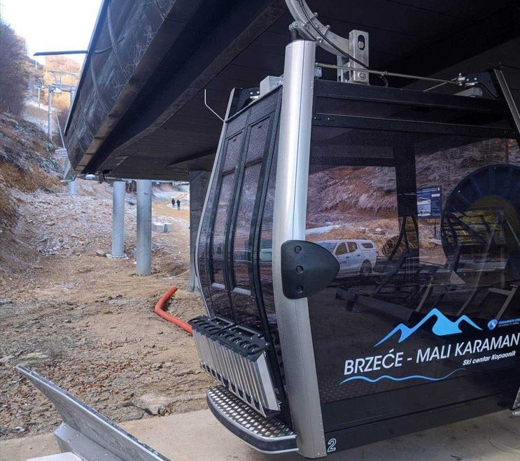 Gondola u Brzeću