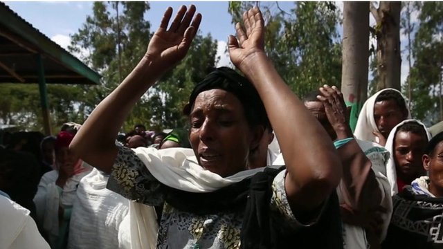 Ethiopia: Funerals for protesters following clashes - BBC News