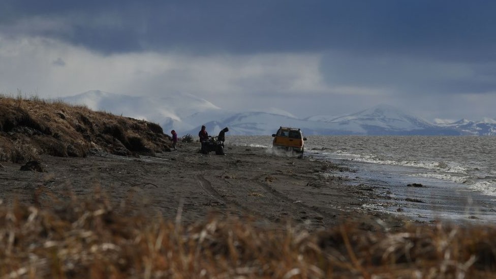 Derretimiento del permafrost en el Ártico
