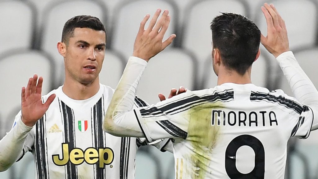 Juventus 3-0 Spezia: Cristiano Ronaldo hits 20th league goal in win