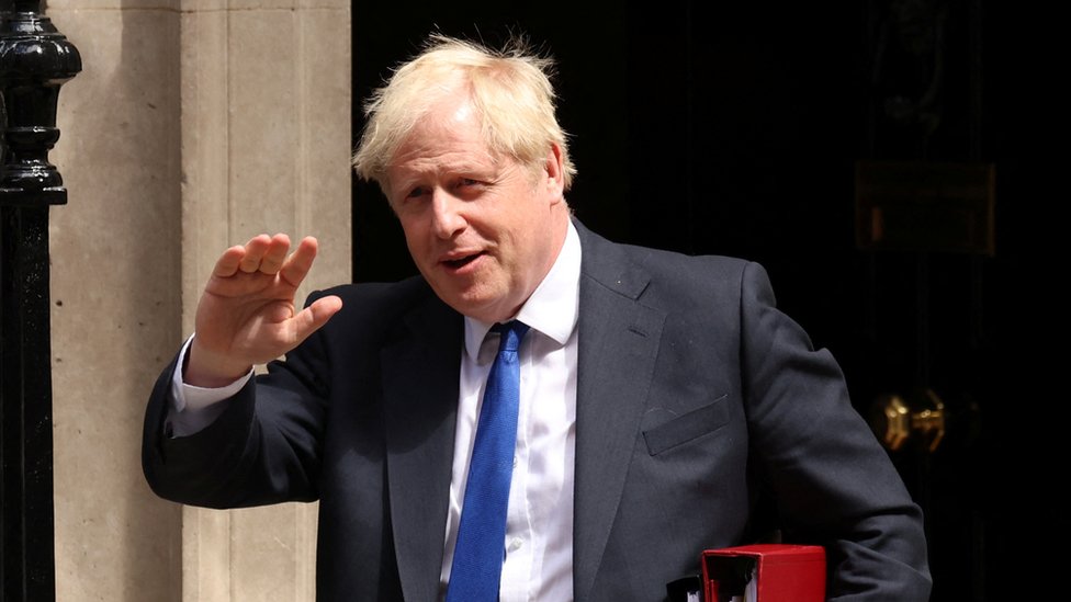 Boris Johnson fights on but hit by new wave of resignations - BBC News