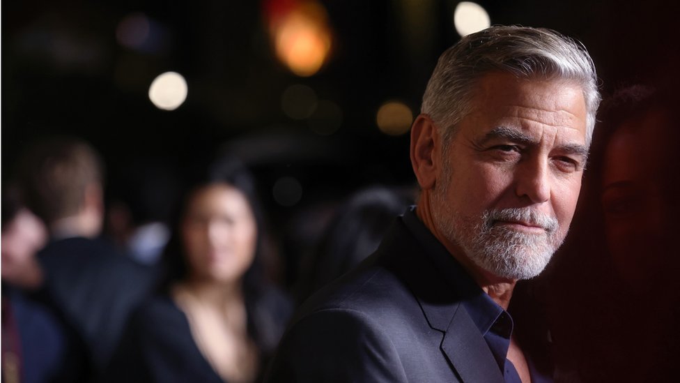 好萊塢影星、民主黨重要籌款人喬治·克魯尼（George Clooney；佐治古尼）