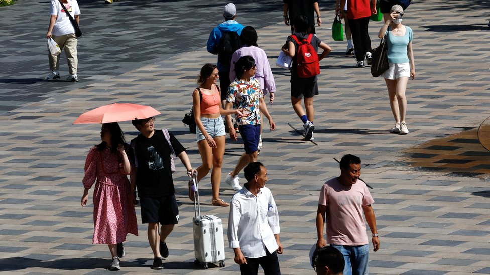 Beijing heatwave: China capital records hottest June day in 60 years - BBC  News