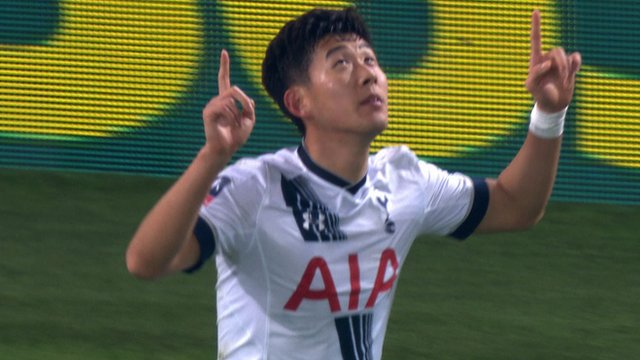 Spurs forward Son Heung-Min