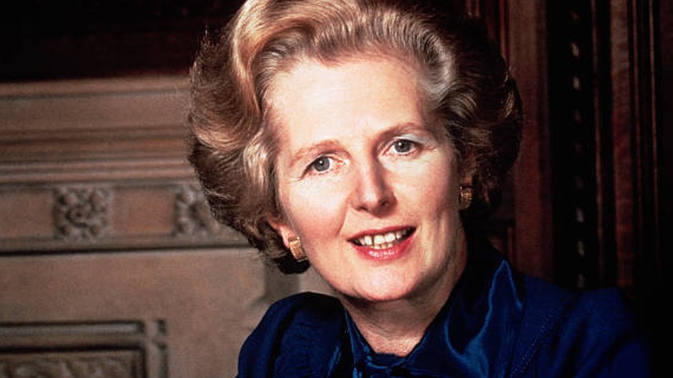 Margaret Thatcher.