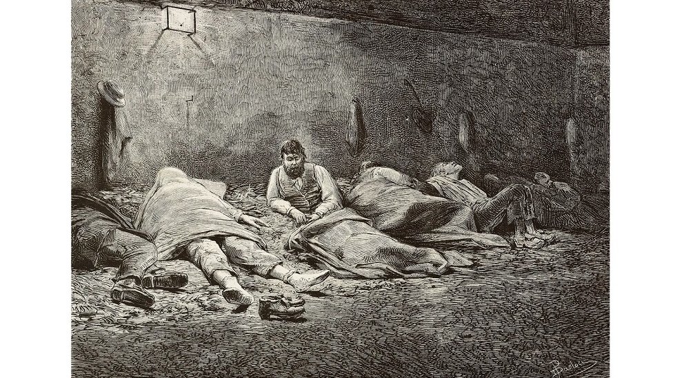 Durante gran parte de la historia humana, quienes que no podían permitirser una cama tenían que dormir sobre paja o vegetación seca.