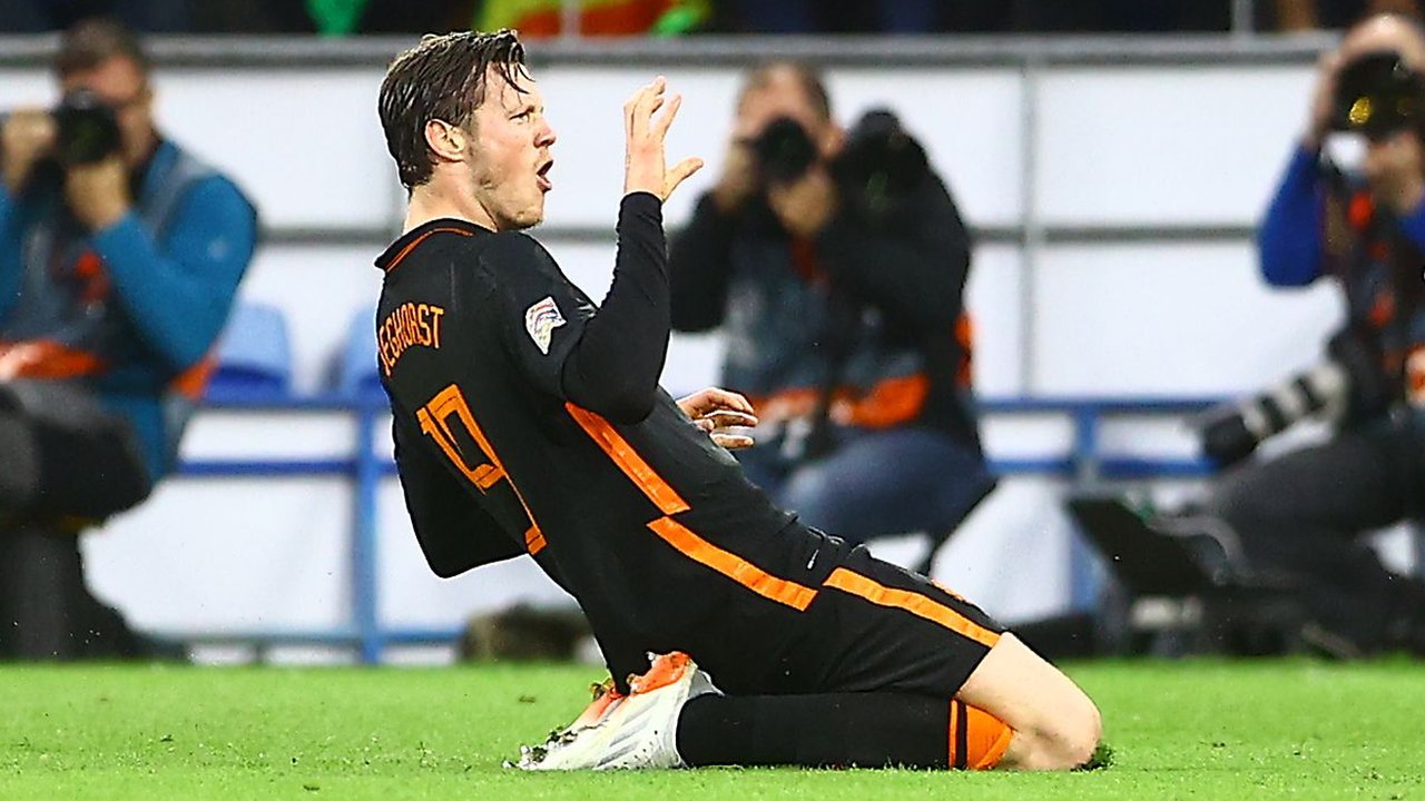 Nations League: Wout Weghorst denies Wales a draw with late header for Netherlands