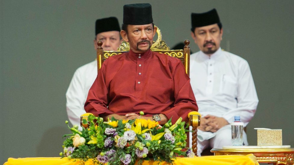 El sultán de Brunei.