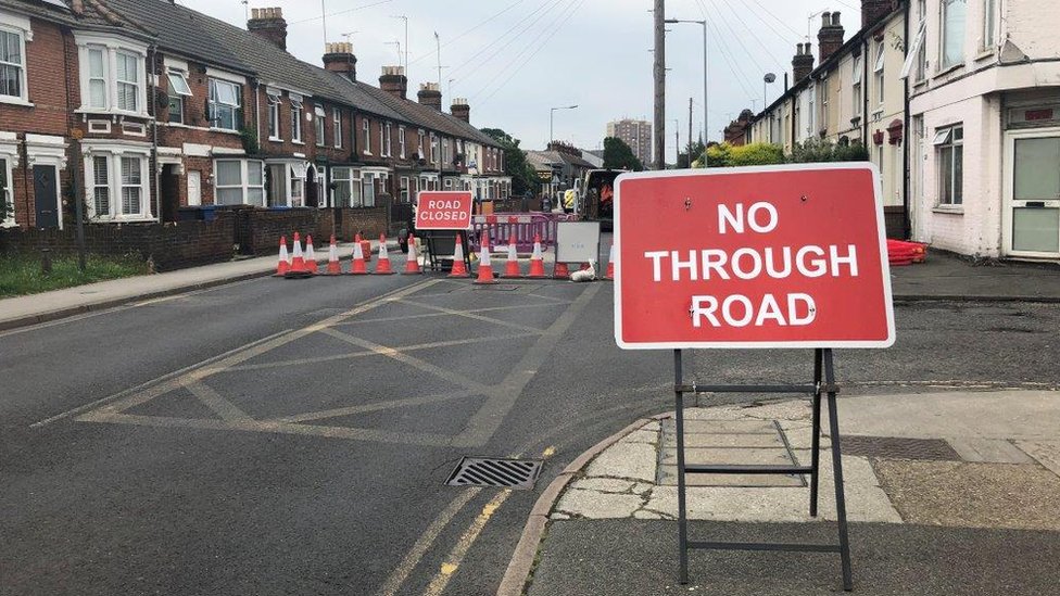 Ipswich Bramford Road Sewer repairs to close road until July