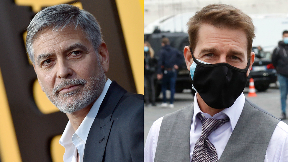 George Clooney: 'Tom Cruise didn't overreact' - BBC News