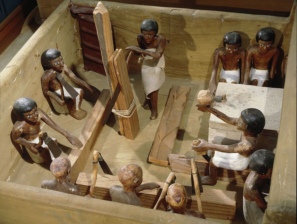 عمال في مصر القديمة